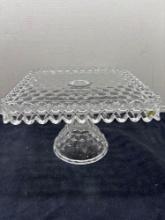 Fostoria American Square cake