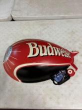 Budweiser beer blimp sign