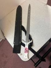 Tom Anderson DAKKAR short sword in sheath