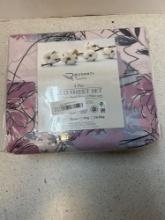 RUVANTI 4 piece king size bed sheet set