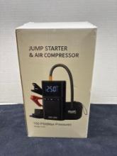 jump starter and air compressor