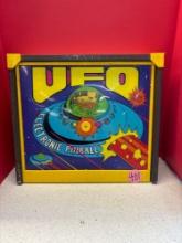 Top of 1978 UFO pinball machine, great wall art