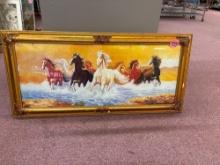 Light up horse picture, needs new cord