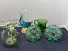 Green glass