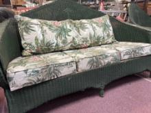 Antique Wicker sofa and chair