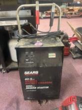 Sears 40/2 amp manual battery charger and 200 amp engine starter
