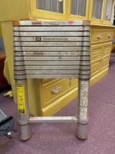 Aluminum Compact Telescoping Ladder, extends to 12.5 feet