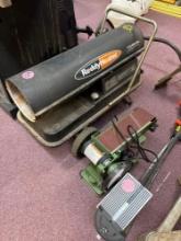Ready heater 115,000 BTU kerosene forced air heater with thermostat