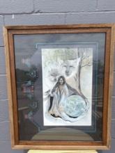 E S Curtis native American art
