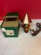 copper clip on light new in box