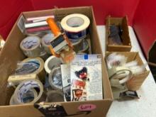 tape and supplies
