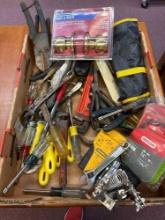 Miscellaneous tools, pliers, Chainsaw chains, Etc.