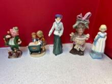 5 figurines