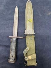 US M6 Bayonet MILPARCOL with US M8AI sheath PVIH