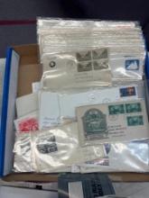 first day covers, other postal items