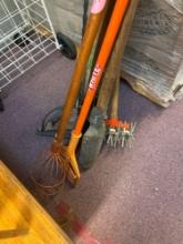 Garden tools plant stand