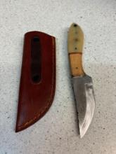 Handmade Damascus, steel knife see description