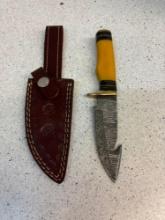 Handmade Damascus steel knifevsee description