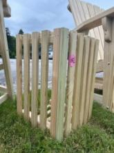 wooden storage crate/table