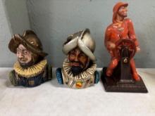 nautical Conquistador statue, Sculpture