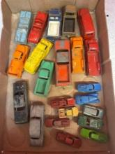 22 Tootsie toy, cars and trucks