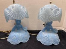 vintage southern bell Vanity lamps