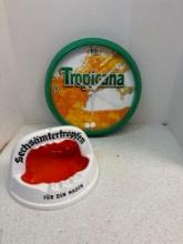 Tropicana advertising clock In working condition