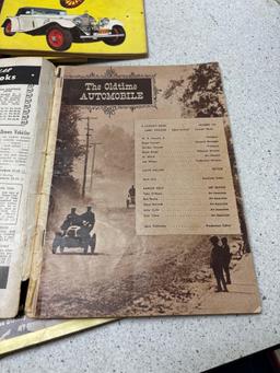 Seven 1950s and 60s auto magazines
