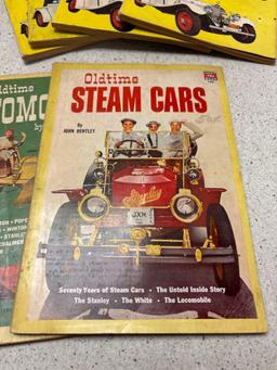 Seven 1950s and 60s auto magazines