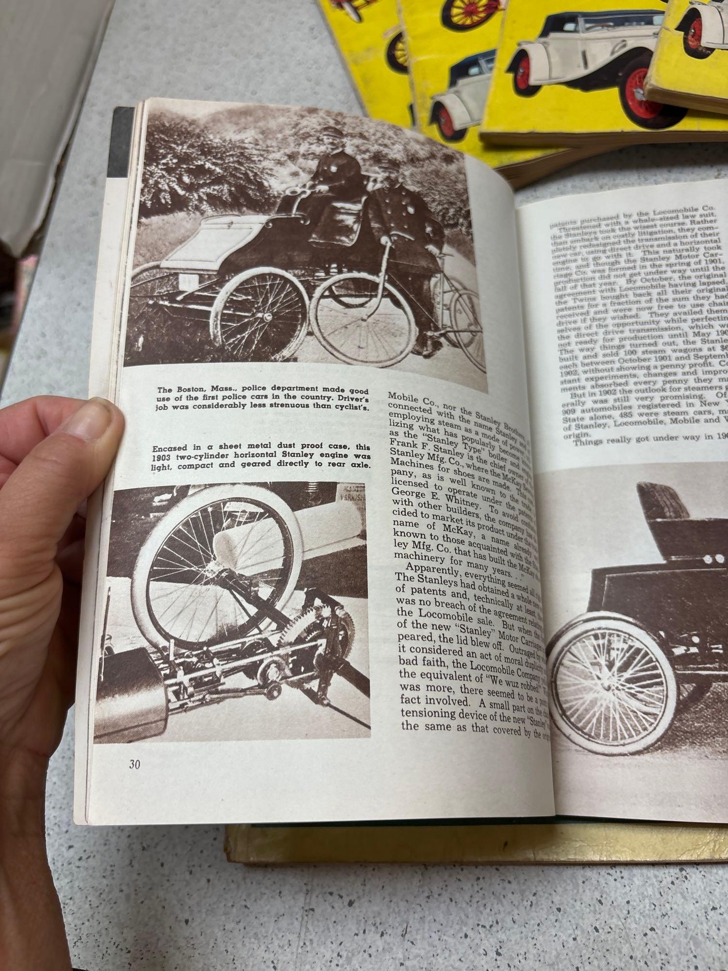 Seven 1950s and 60s auto magazines