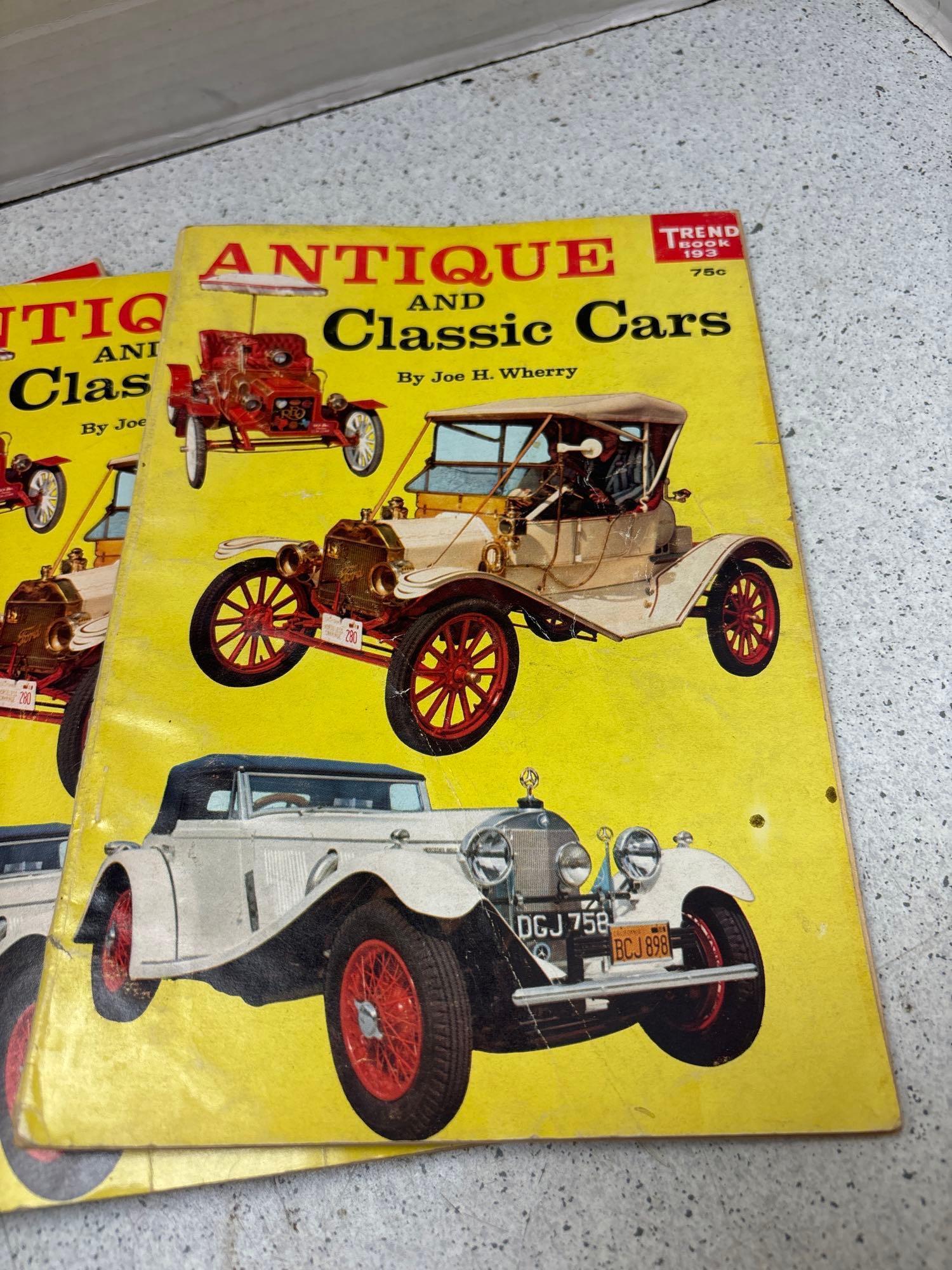 Seven 1950s and 60s auto magazines