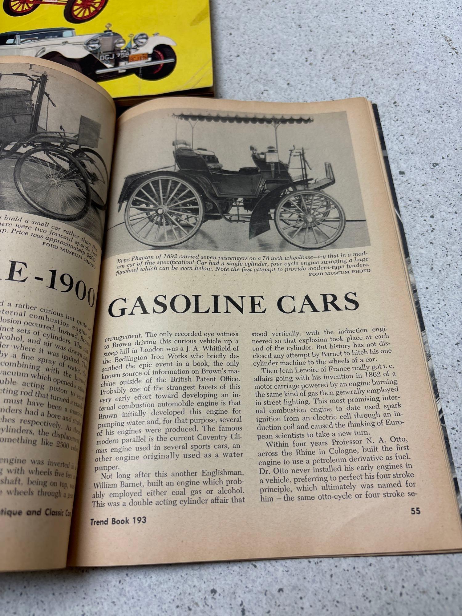 Seven 1950s and 60s auto magazines
