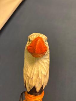 Eagle head walking stick