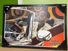 John Legend framed art 26 x 38