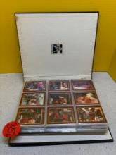 Star Trek cards in Star Trek collectible album