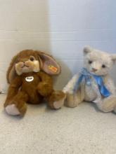 steiff birthday bear and bunny