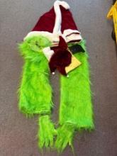 New Christmas grinch Santa suit
