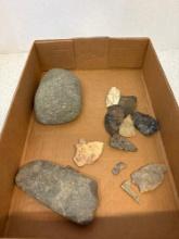 Authentic Native American Indian tools, field finds