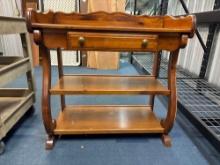 Pine one drawer stand