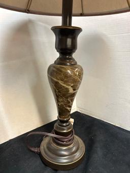 pair of table lamps