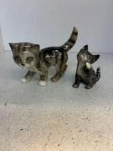 Pair of Goebel kittens