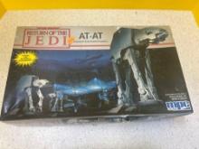 vintage Star Wars return of the Jedi ATAT model kit open box