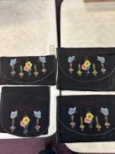 Vintage flatware cozies