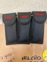 3 Frost Velcro belt straps
