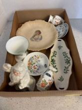 Ceramic and porcelain items, see pictures for descriptions