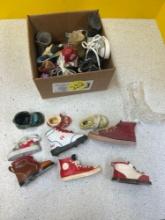 vintage miniature shoe collection
