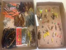 older and newer, fishing lures