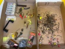 hooks, fishing lures and miscellaneous