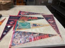 Vintage Cleveland Indians pennants