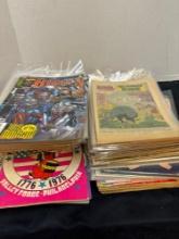 Vintage comic books